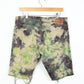 Vintage Reworked Levi's Camo Dyed Jean Shorts