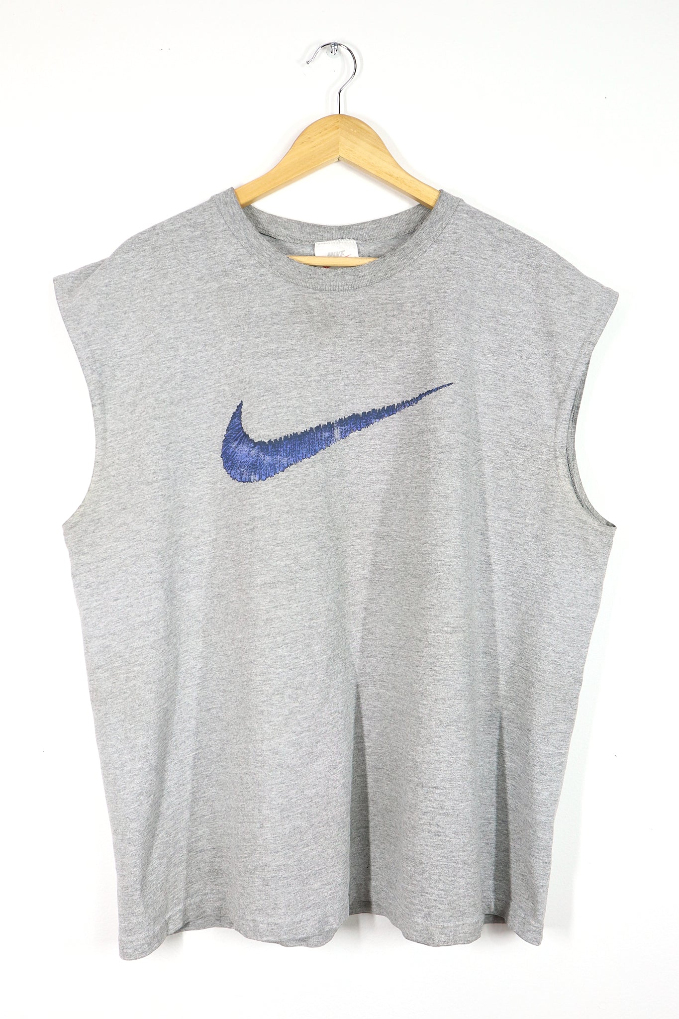 Vintage Nike Sleeveless Grey Tee