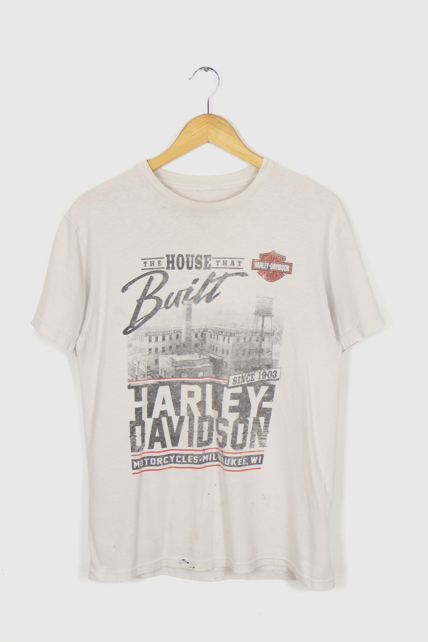 Distressed Harley Davidson Tee