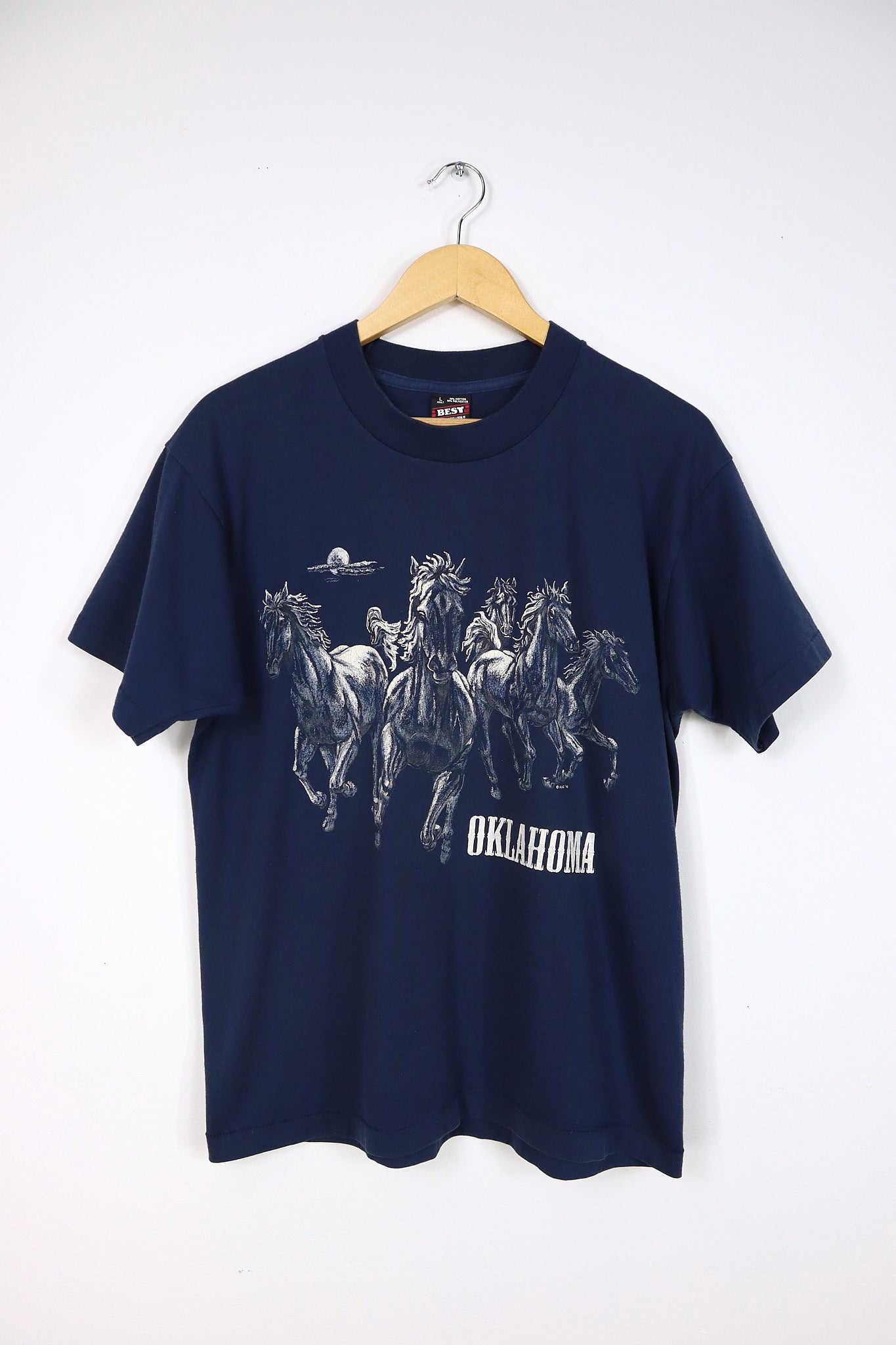 Vintage Okalahoma Horses Tee