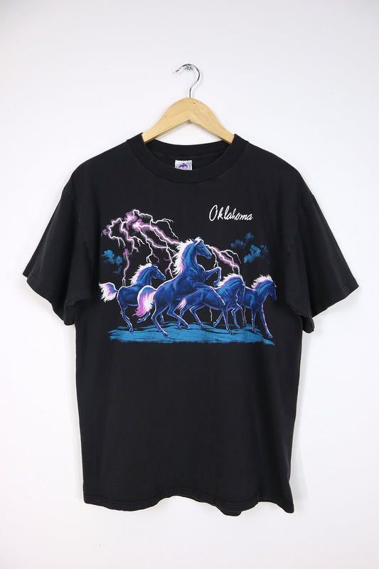 Vintage Okalahoma Horses Tee