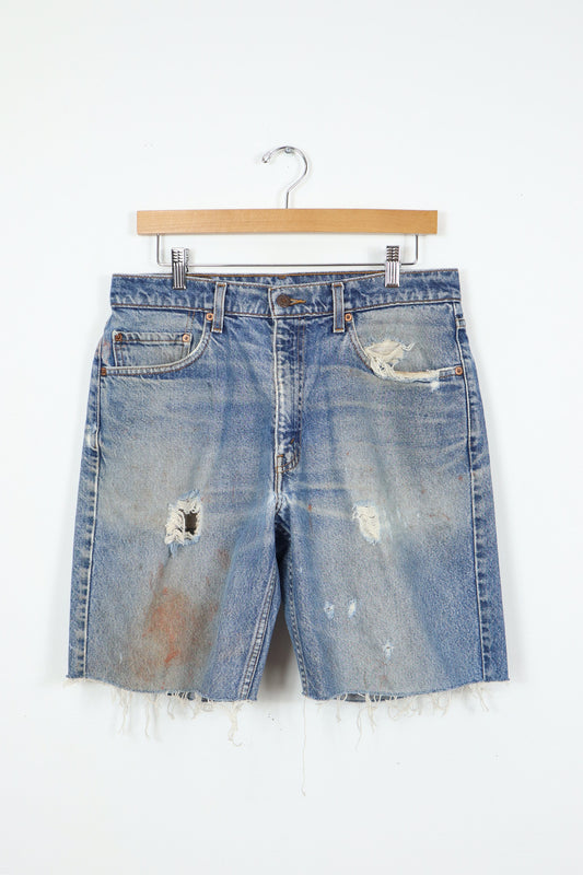 Vintage Levi's Distressed Jean Shorts