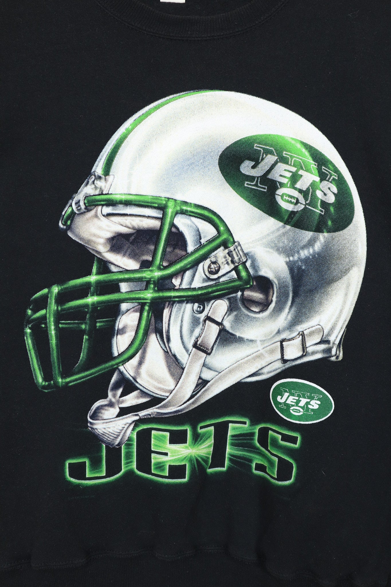 Vintage New York Jets Black Crewneck
