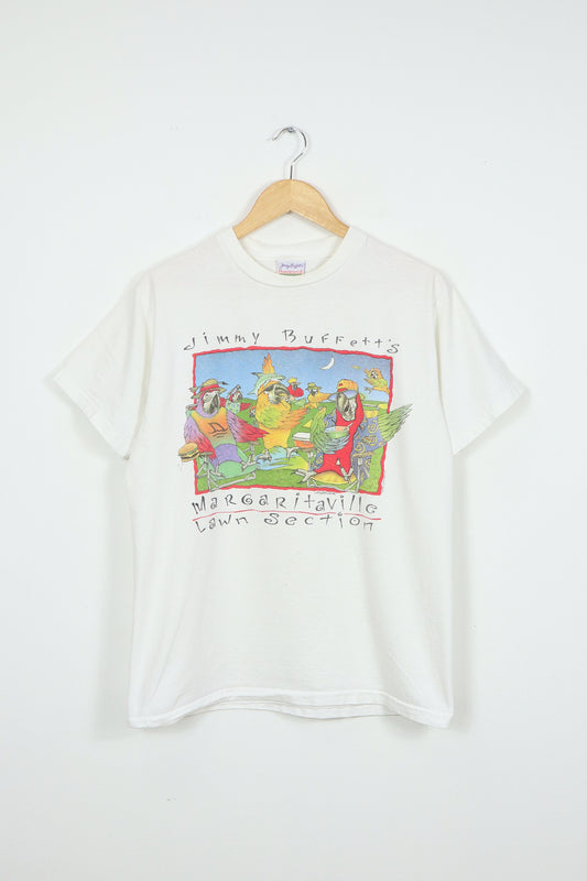 Vintage Jimmy Buffett's Margaritaville Lawn Section Tee