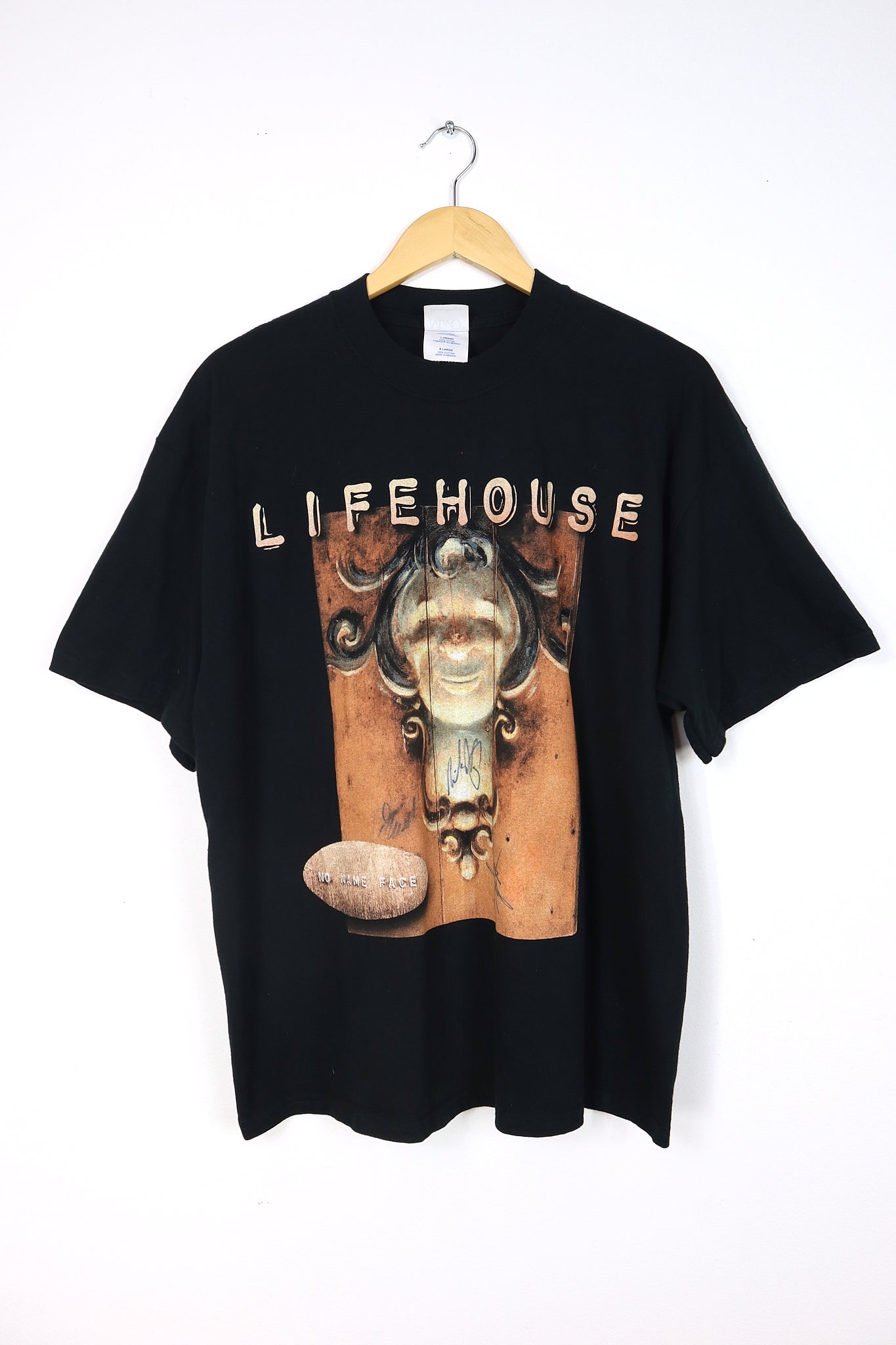 Vintage Lifehouse No Name Face 2001 Tour Tee