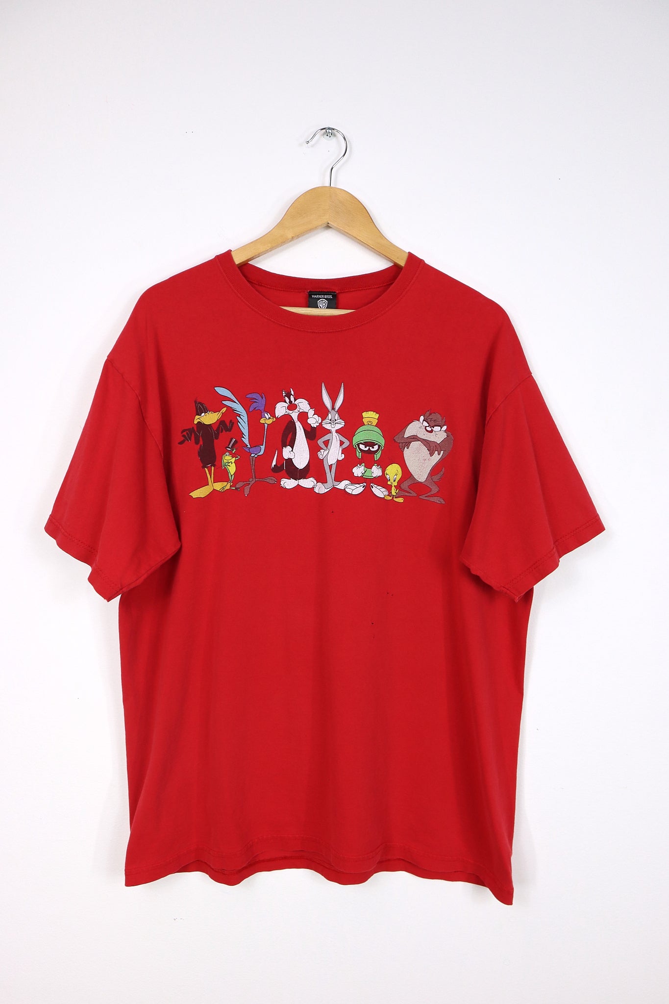 Vintage Red Looney Tunes Tee