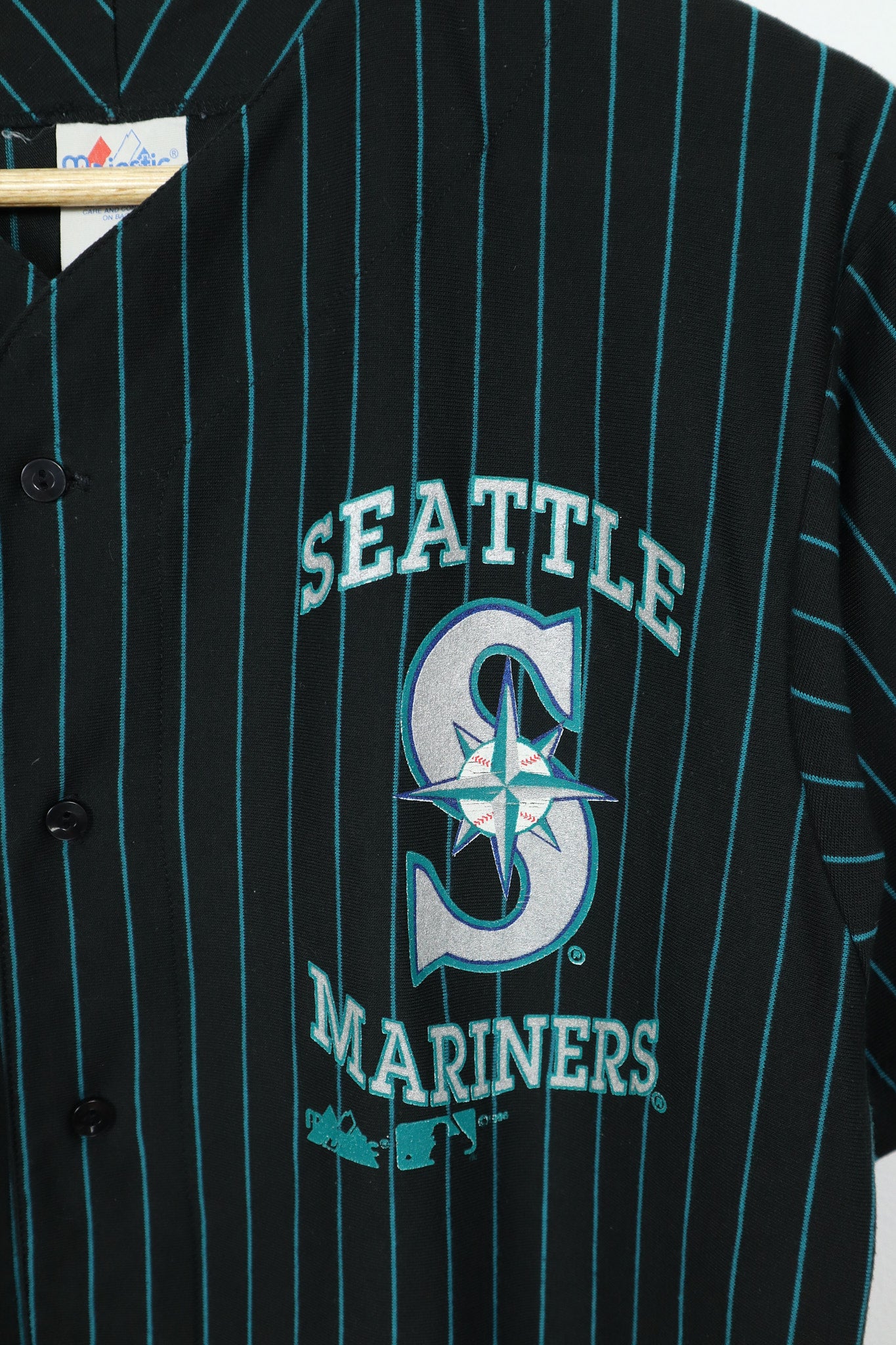 Vintage Seattle Mariners Button-Down Shirt