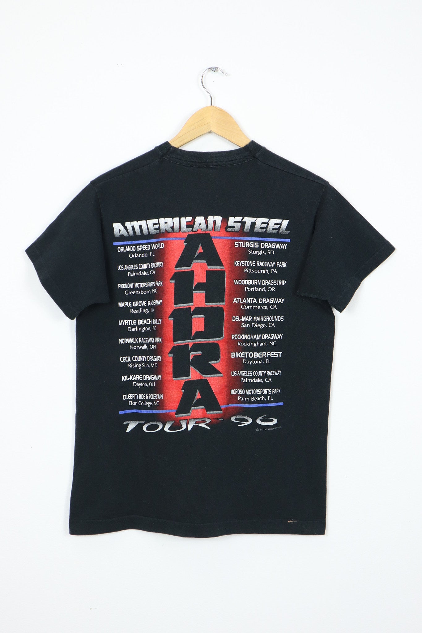 Vintage American Steel Tour '96 Tee