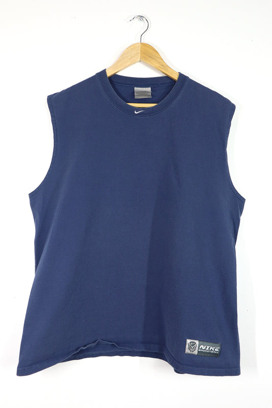 Vintage Nike Basketball Navy Sleeveless Tee