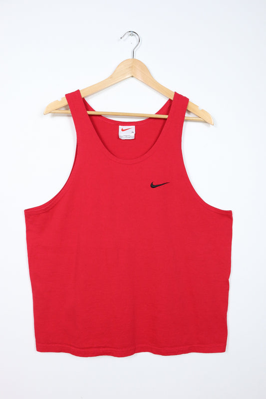 Vintage Red Nike Tank Top