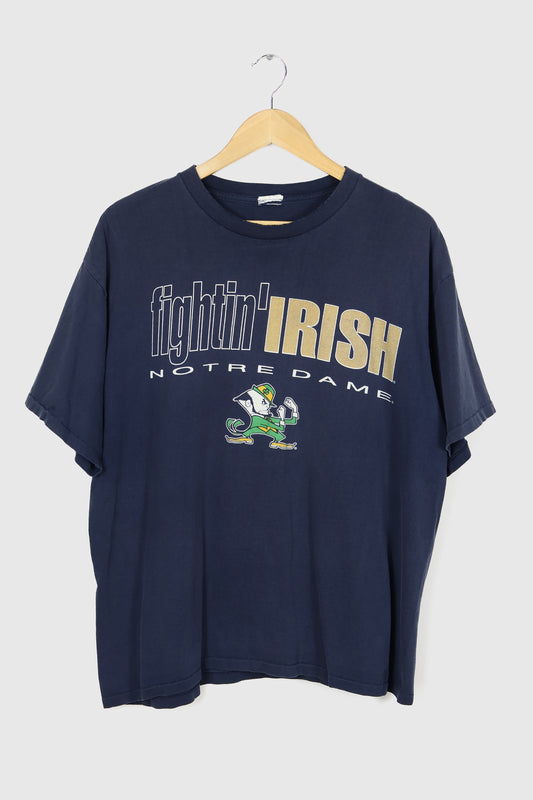 Vintage Frayed Notre Dame Tee