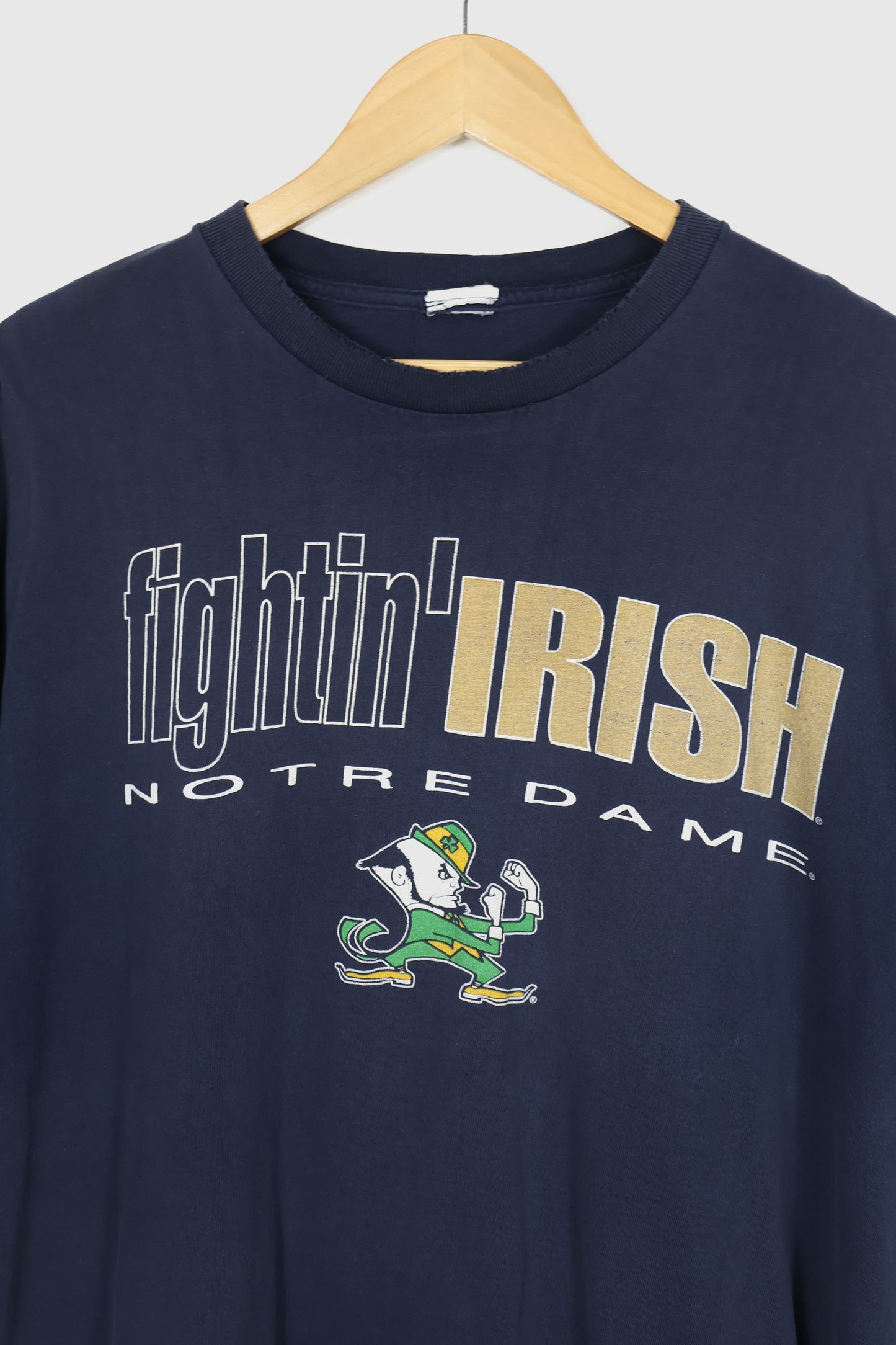 Vintage Frayed Notre Dame Tee