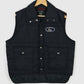 Vintage Nylon Snap Button Puffer Vest