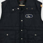 Vintage Nylon Snap Button Puffer Vest