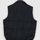 Vintage Nylon Snap Button Puffer Vest