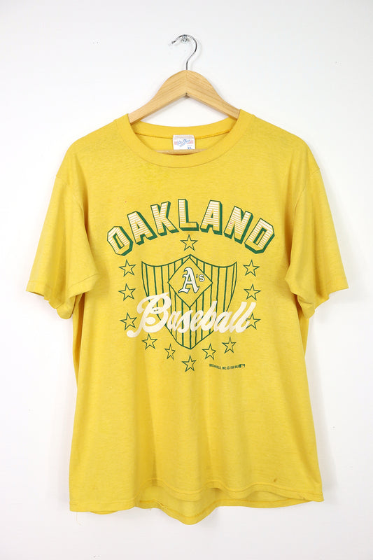 Vintage Oakland A's Baseball Tee (1988)