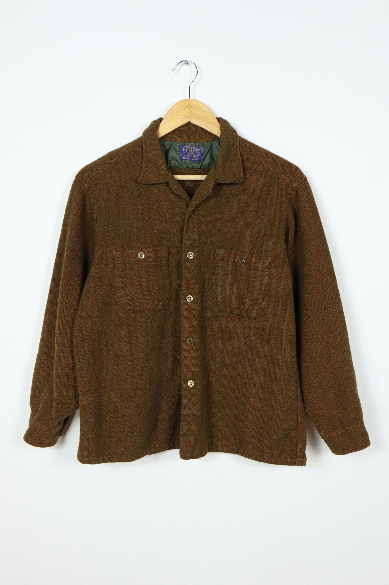 Vintage Pendleton Wool Button-Down 01