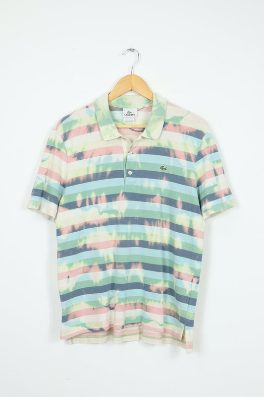 Reworked Lacoste Bleached Polo 01