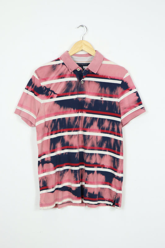 Reworked Tommy Hilfiger Bleached Polo 05