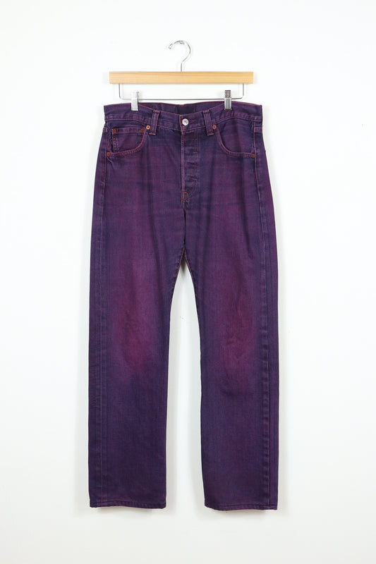 Vintage Reworked Levi's Overdyed Straight Fit Jean