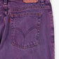 Vintage Reworked Overdyed Levis Relaxed Fit Jeans