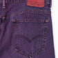 Vintage Reworked Overdyed 569 Levis Relaxed Fit Jeans