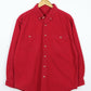 Vintage Red Flannel Button-Down 01