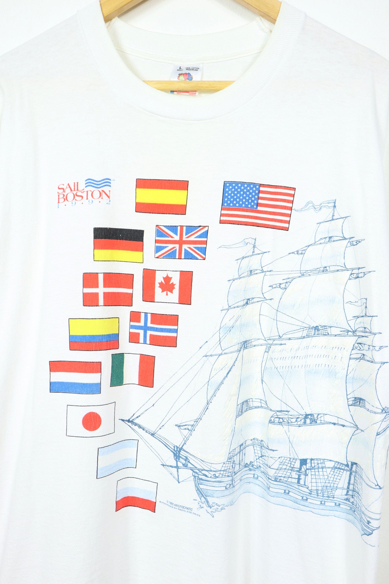 Vintage 1992 Sail Boston Tee