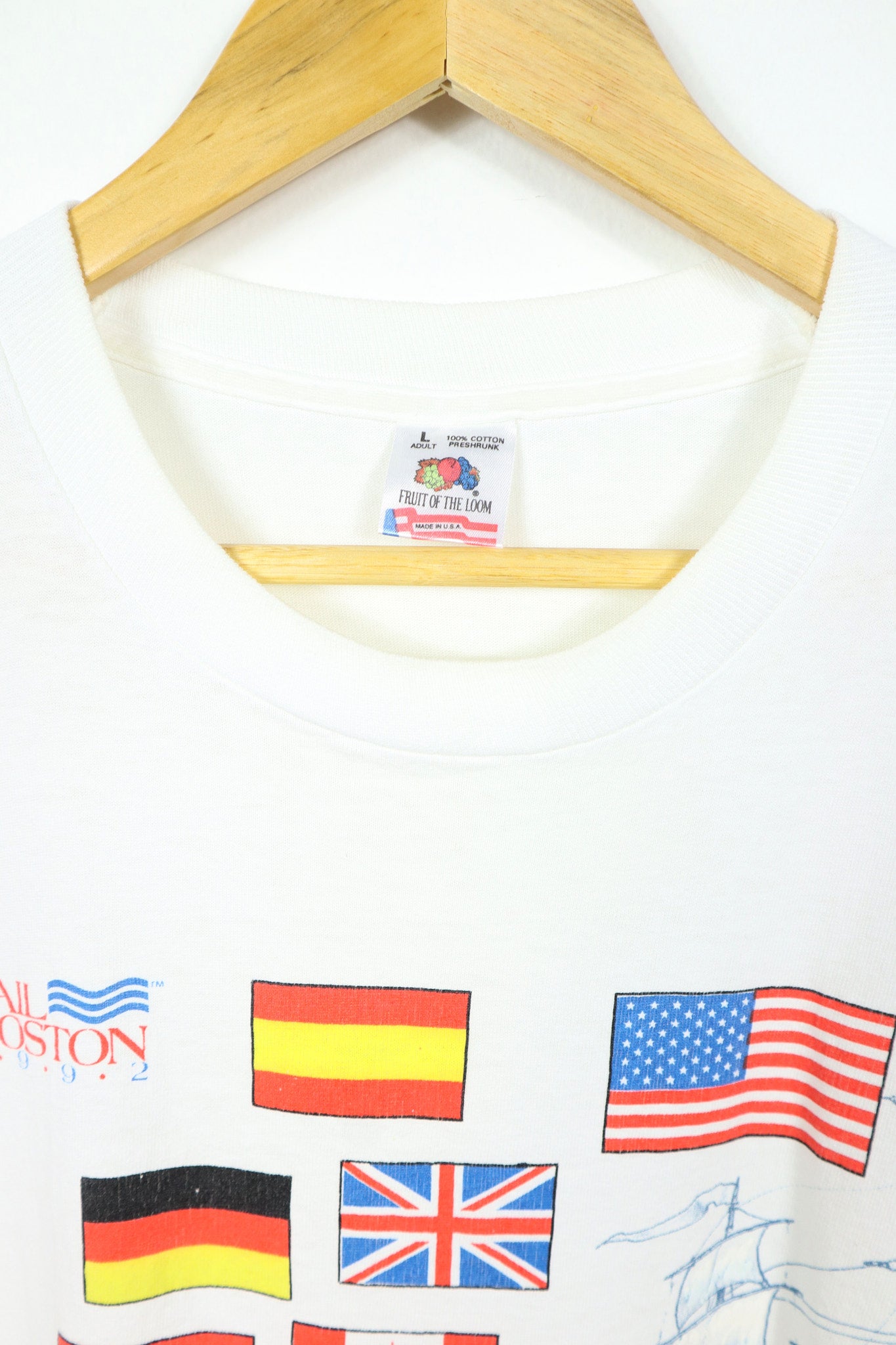 Vintage 1992 Sail Boston Tee