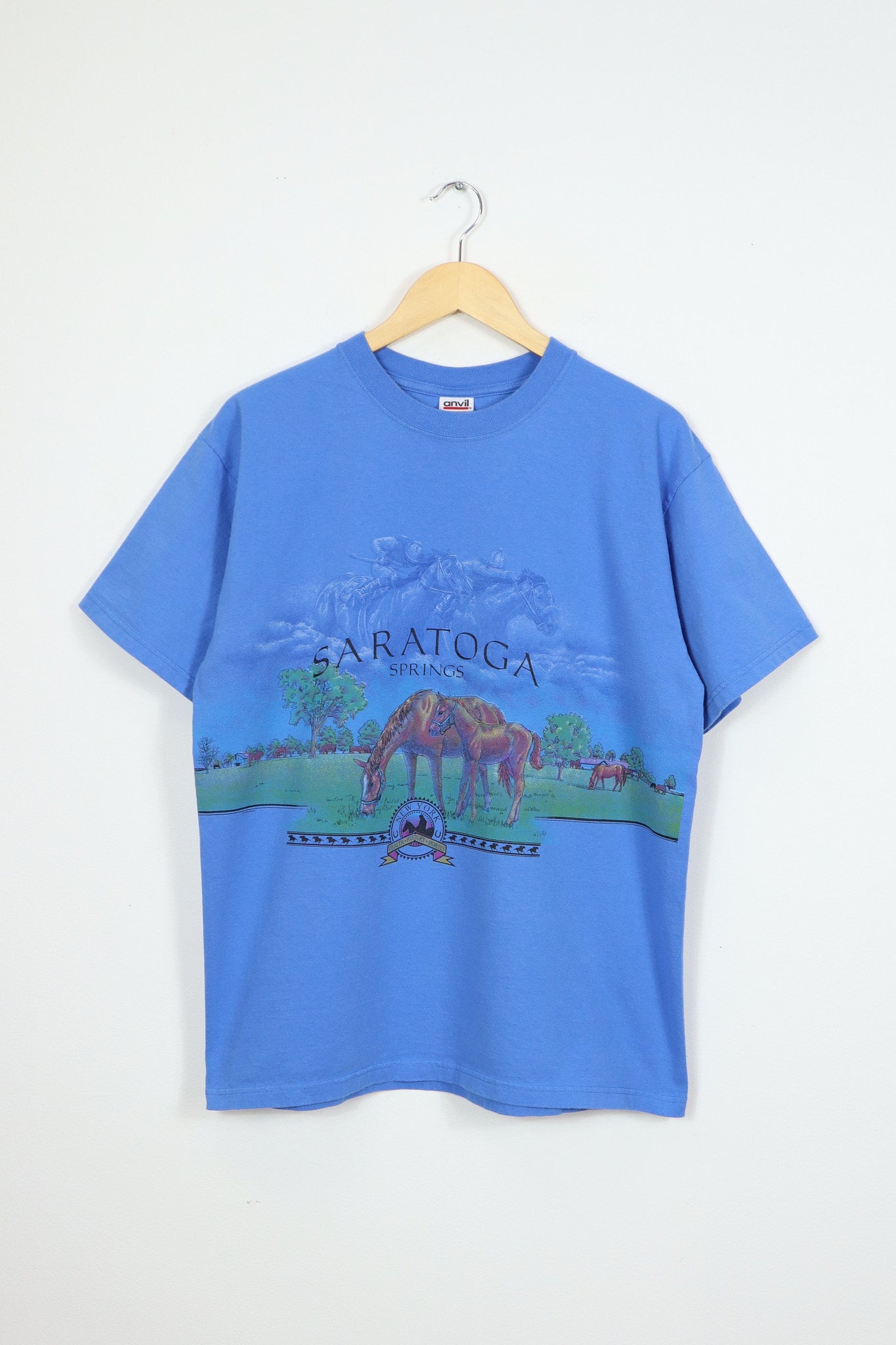 Vintage Saratoga Springs Tee