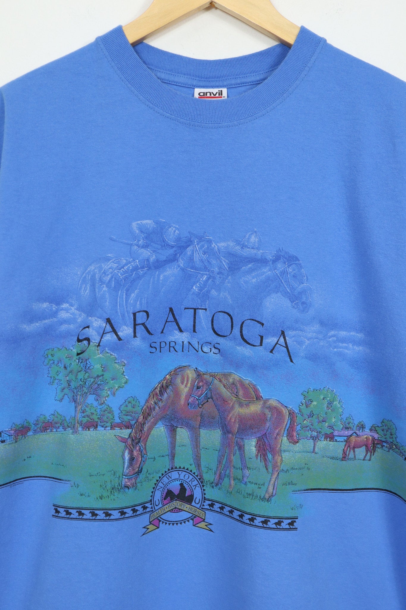 Vintage Saratoga Springs Tee