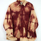 Vintage L.L. Bean Red Bleached Flannel Button-Down 003