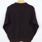 Vintage Brown Pattern Sweater