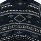 Vintage Blue Pattern Sweater