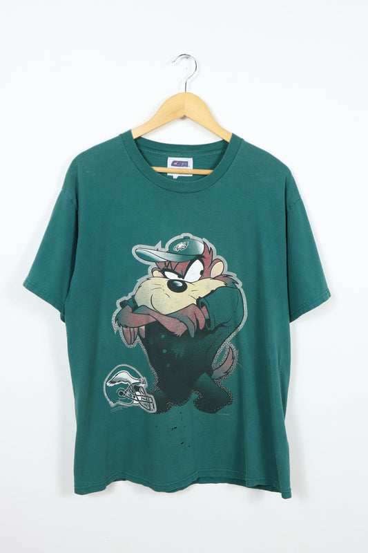 Vintage 1999 Taz Philadelphia Eagles Tee