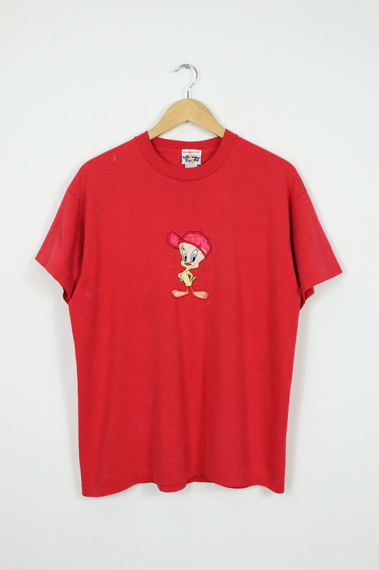 Vintage Embroidered Tweety Tee