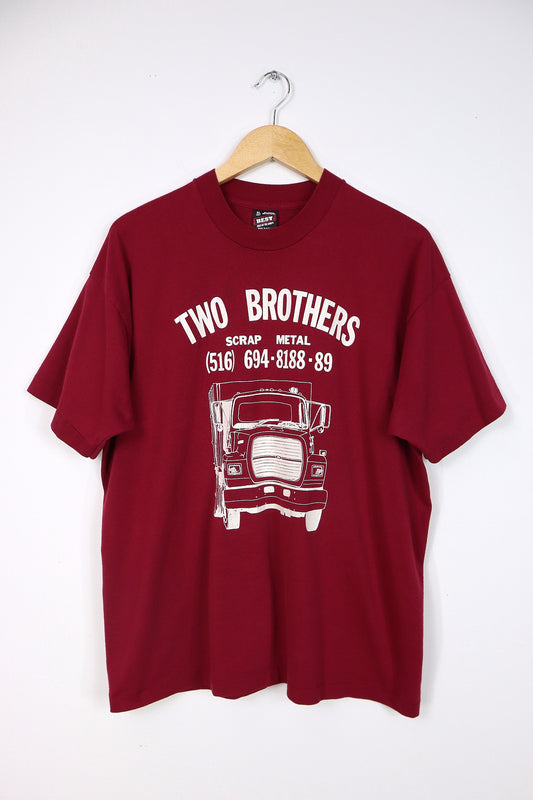 Vintage Two Brothers Scrap Metal Tee