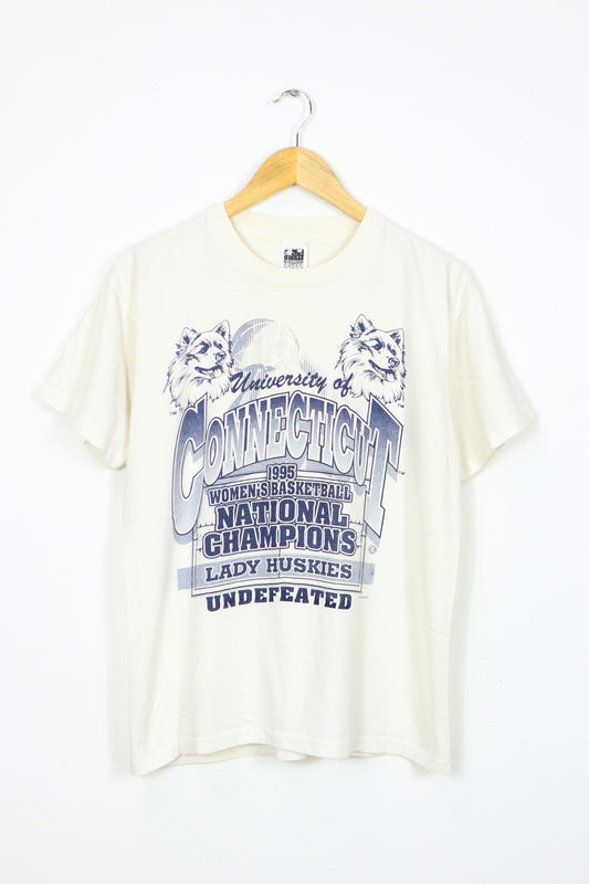 Vintage 1995 Lady Huskies National Champions Tee