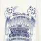Vintage 1995 Lady Huskies National Champions Tee