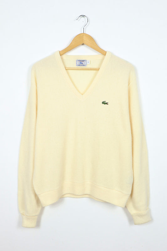 Vintage Lacoste White Sweater