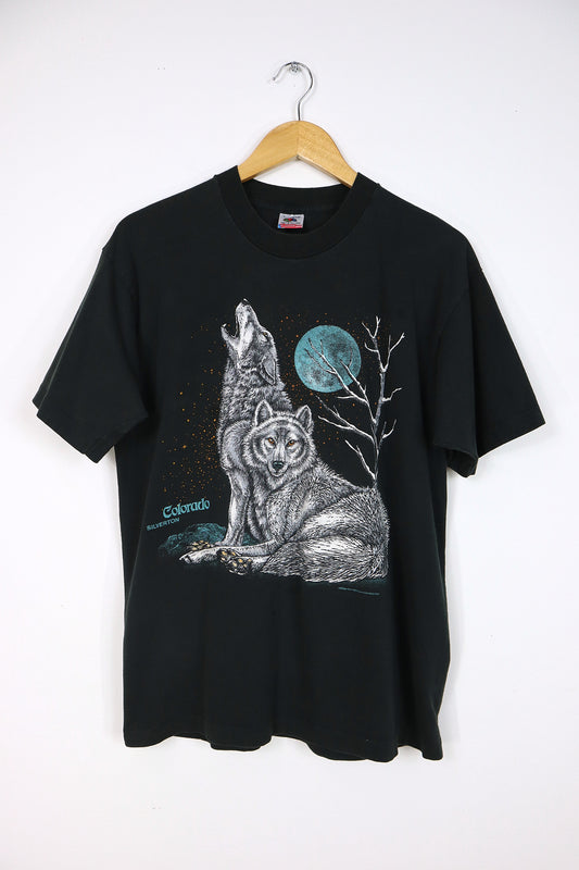 Vintage Silverton Colorado Wolf Tee