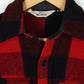 Vintage Woolrich Heavyweight Red Plaid Shirt Jacket