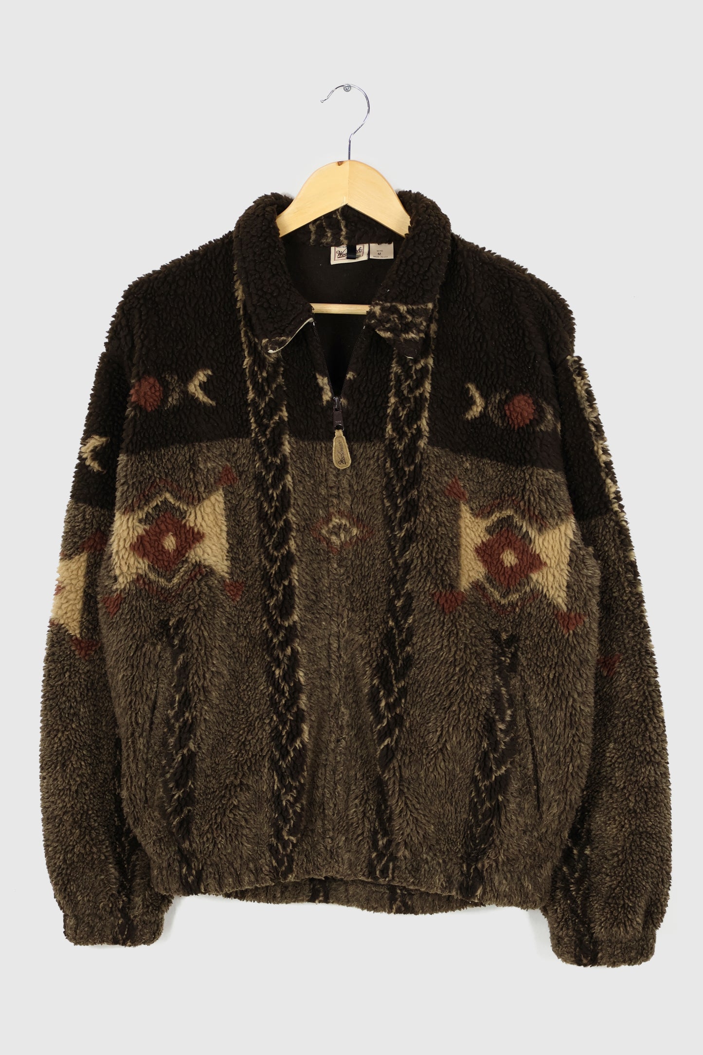 Vintage Woolrich Full Zip Fleece Jacket