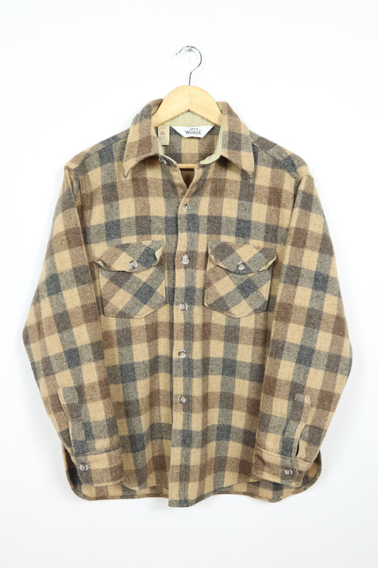 Vintage Woolrich Wool Button-Down Jacket