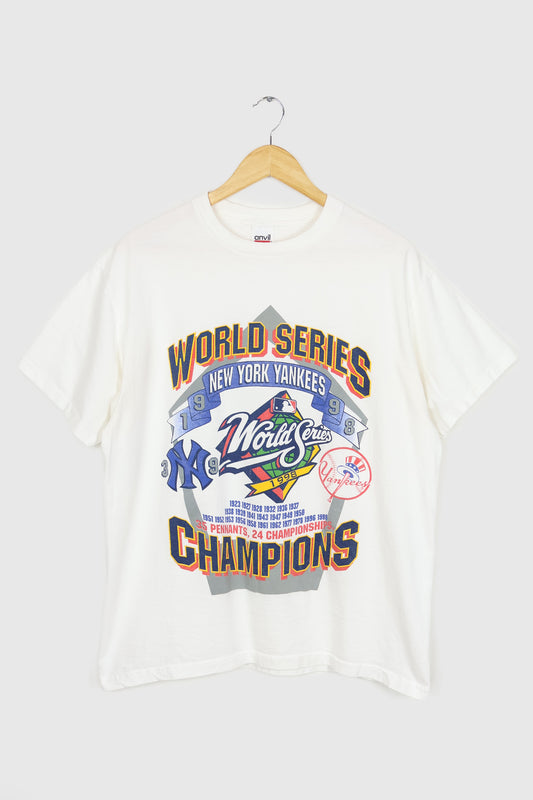 Vintage New York Yankees 1998 World Series Champions Tee