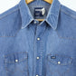 Vintage Wrangler Denim Snap Button Shirt