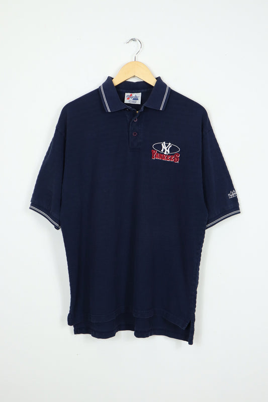 Vintage New York Yankees Emroidered Polo