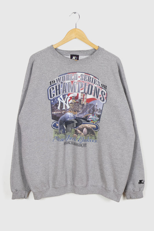 Vintage New York Yankees 1998 World Series Champions Crewneck