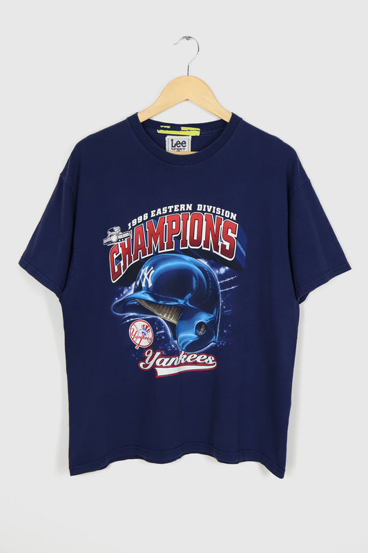 Vintage New York Yankees 1998 Easterb Division Champions Tee