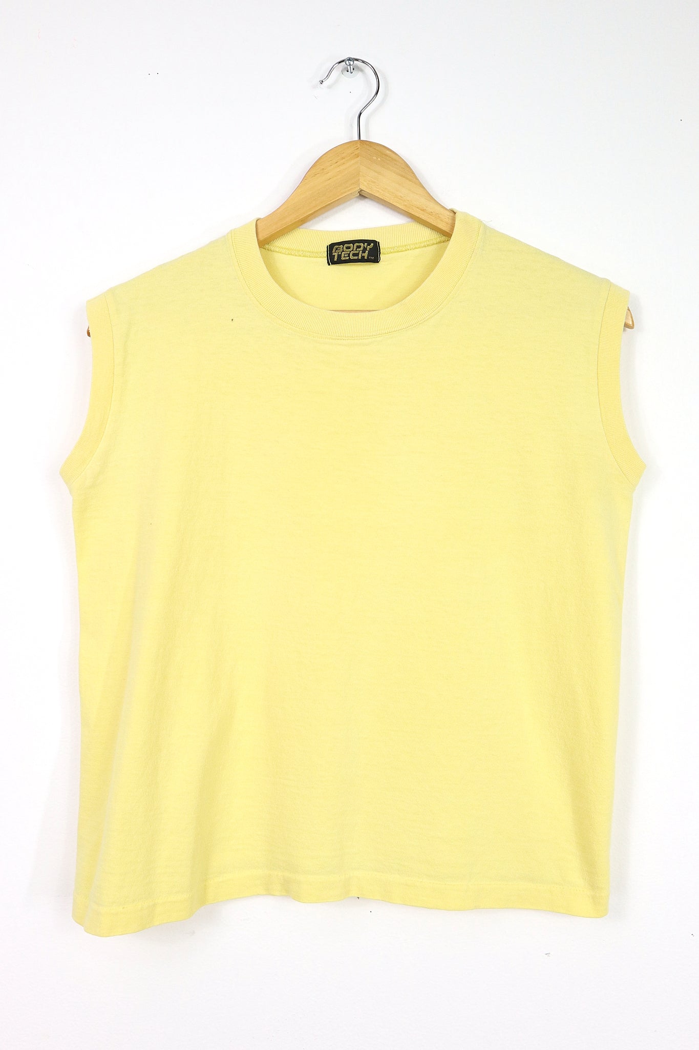 Vintage Yellow Sleeveless Tee